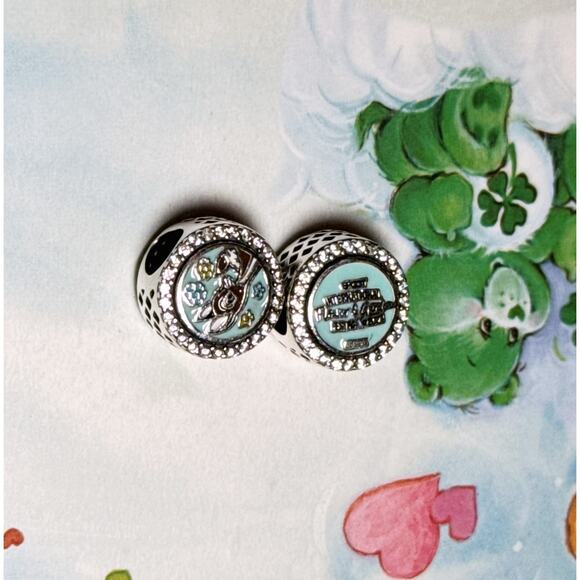 SET 2 Pandora Disney Epcot Snow White Flower & Garden Festival Charms S925 ALE - Picture 12 of 16